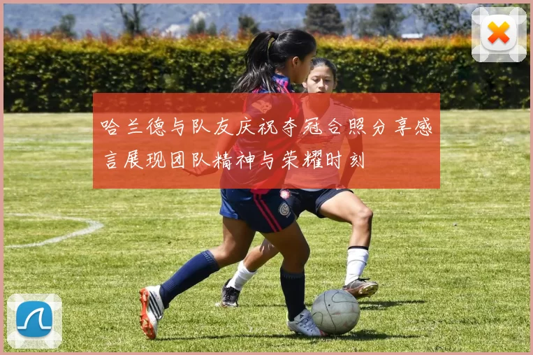 哈兰德与队友庆祝夺冠合照分享感言展现团队精神与荣耀时刻
