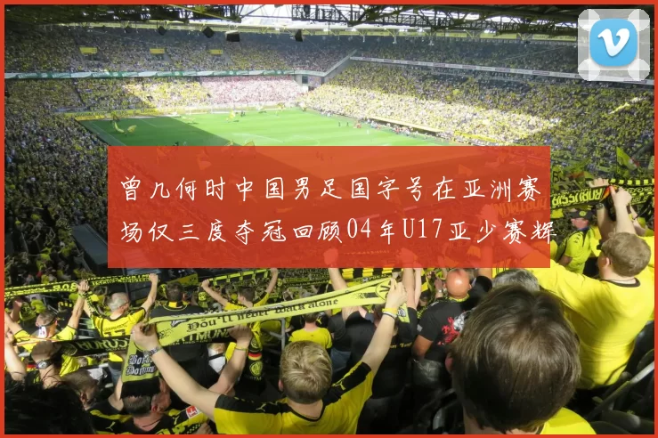 曾几何时中国男足国字号在亚洲赛场仅三度夺冠回顾04年U17亚少赛辉煌时刻